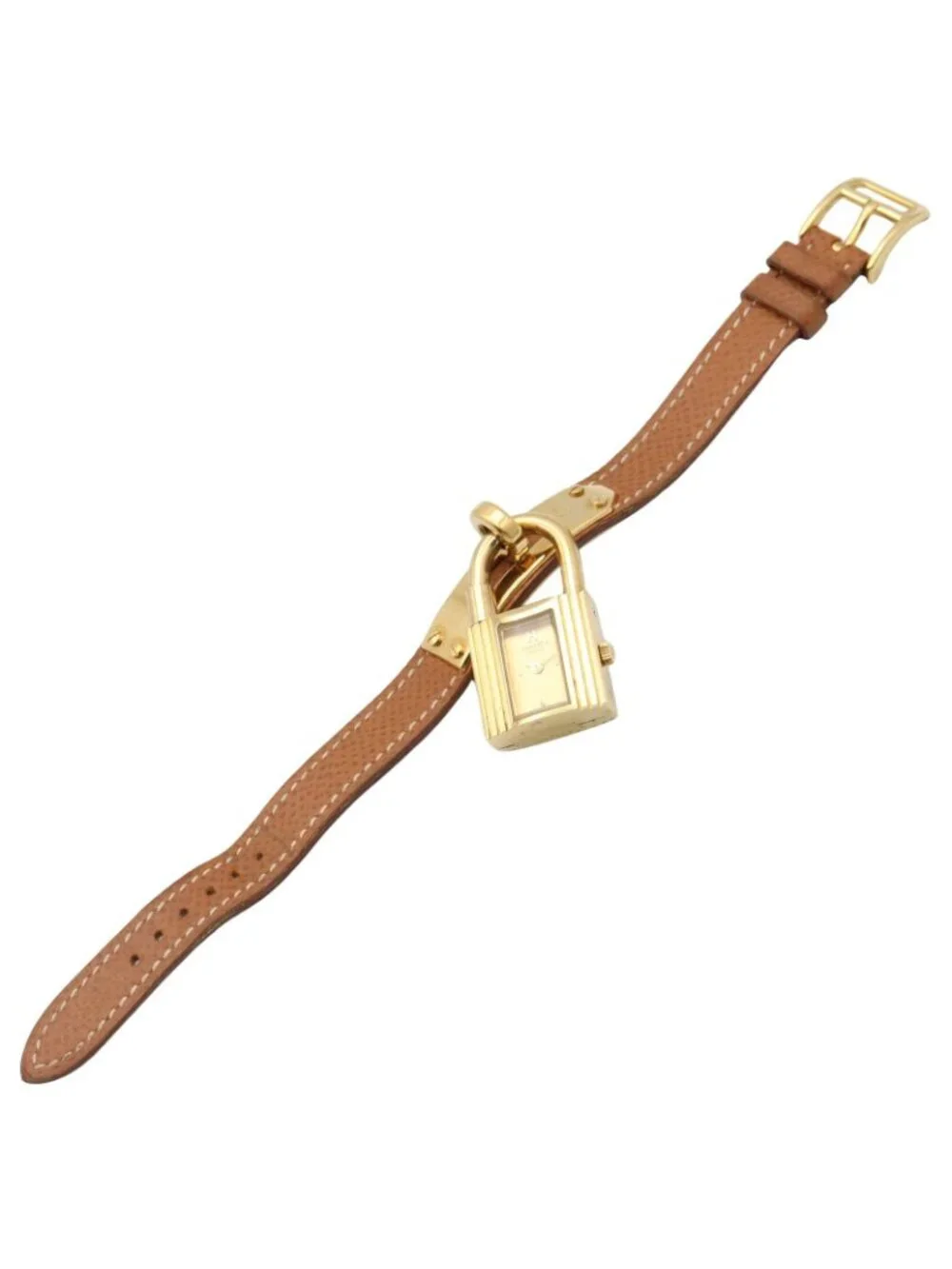 Hermes Watch Kelly Champagne Leather